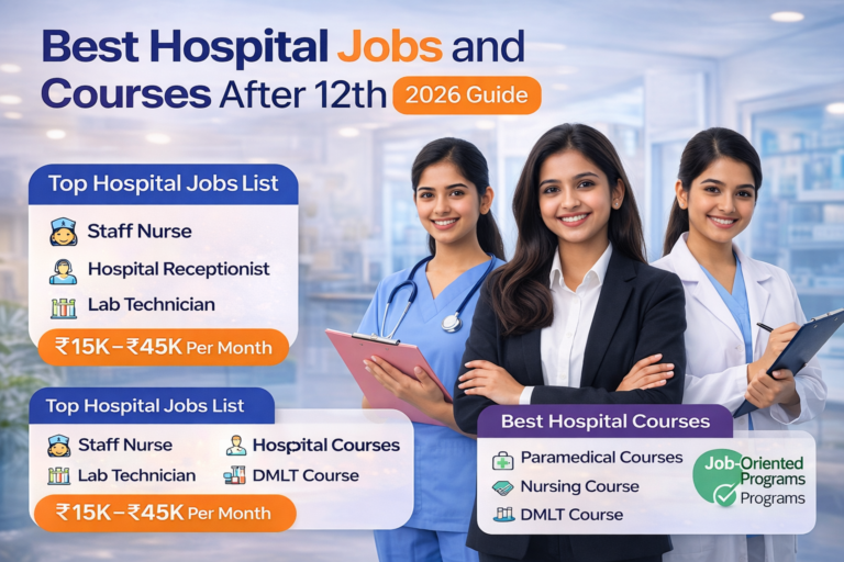 Best Hospital Jobs and Courses After 12th 2026 Guide